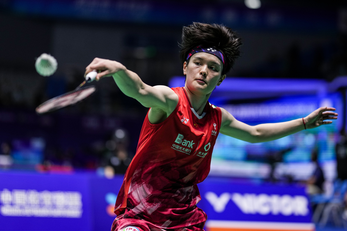 丹麦羽毛球队力克日本羽毛球队，戴资颖高光表现